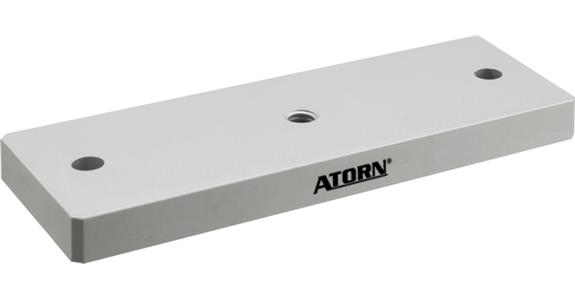 ATORN hliníková nosná deska 77x8x27 mm velikosti 2 s 2 upevňovacími šrouby