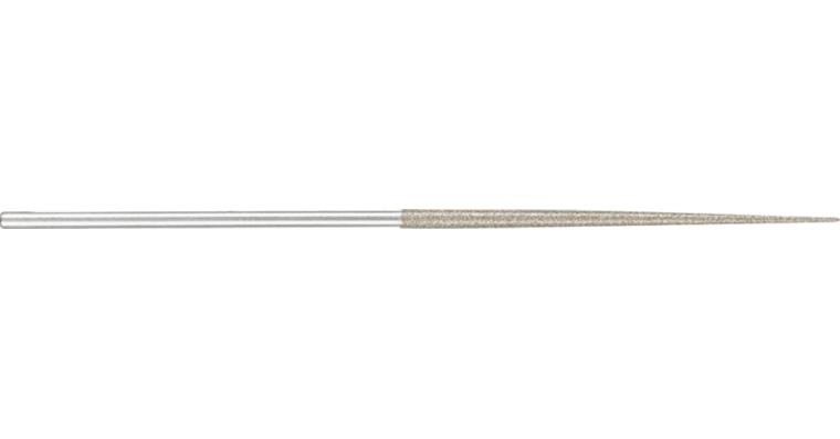 1041492107 Diamantový jehlový pilník, vel. zrn D 126, kulatý