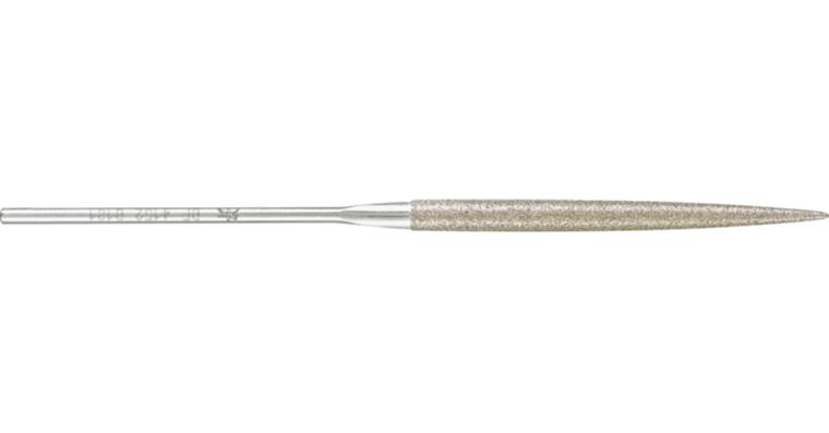 1001425544 Diamantový jehlový pilník, vel. zrn D 181, půlkulatý
