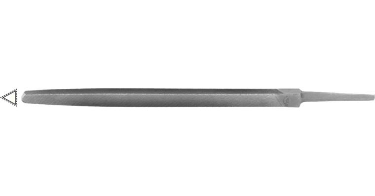 1095012799 Trojhranný pilník DIN 7261C, délka seku 300 mm, sek 1