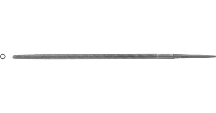 1095012828 Kulatý pilník DIN 7261F, délka seku 250 mm, sek 2
