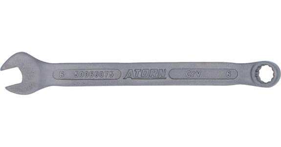 Kombinovaný klíč ATORN, 6 mm, DIN 3113 A