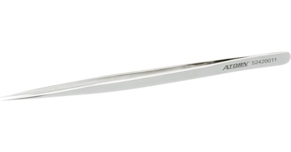 Pinzeta ATORN, antimagnetická, 140 mm, tenké hroty