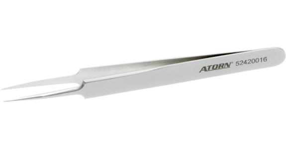 Pinzeta ATORN, nemagnetická, 120 mm, zvláště tenké rovné hroty