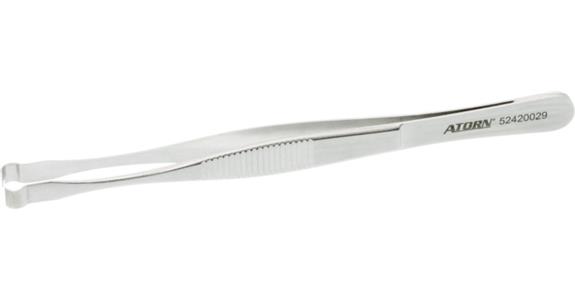 Osazovací pinzeta ATORN niro 145 mm pro vodorovné součástky