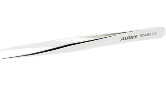 Pinzeta ATORN, chromovaná, tvar MM, 120 mm