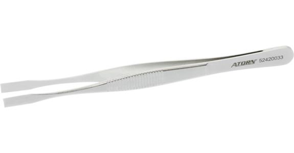 Nerezová uchopovací pinzeta ATORN 145 mm s povlakem