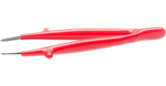 Izolovaná pinzeta ATORN, 145 mm, přímá, kalená