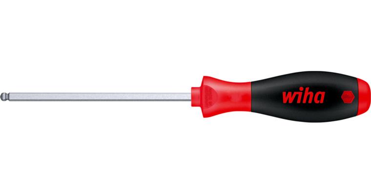 1001617296 Šestihranný šroubovák WIHA 4 mm, kulová hlava, Soft-Finish