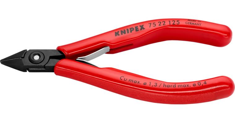 1063270103 Boční štípací kleště na elektroniku,125 mm, s malým zkosením
