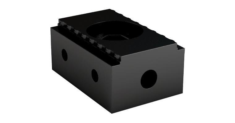 1003270675 Středová čelist Smart, stupeň 2 mm s ozubem 42 x 15 mm