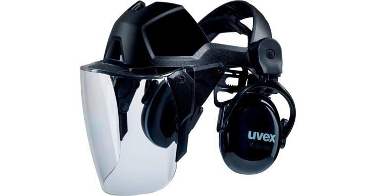 1093009460 Obličejový štít pheos faceguard, hledí PC, bez ochrany sluchu