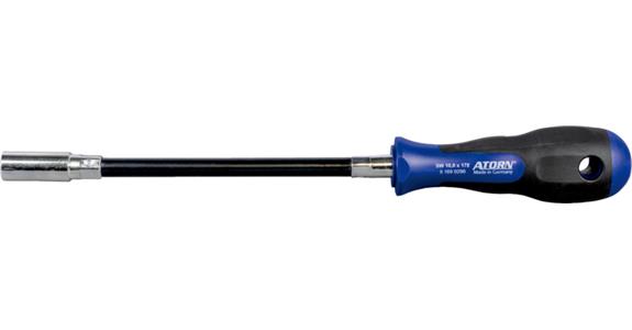 Šestihranný nástrčný klíč ATORN 10 mm, flexibilní čepel