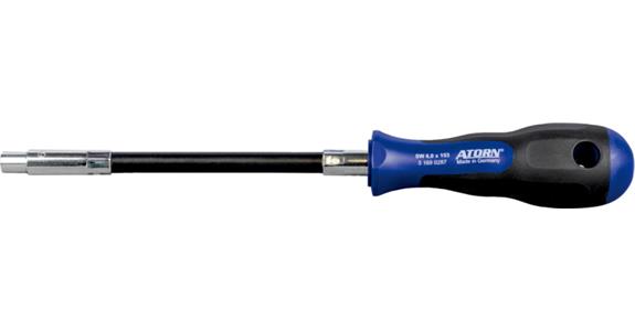 Šestihranný nástrčný klíč ATORN 6 mm, flexibilní čepel