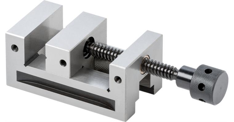 1095009378 ORION, brousicí a kontrol. svěrák, typ OP-G, trapéz. vřeteno, rozsah up. 0–76 mm