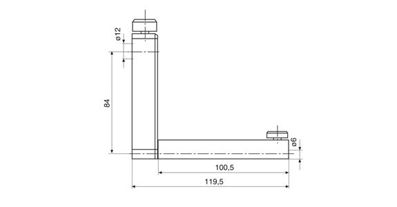 Nosič měřicích dotyků 816 CL pro měřicí sondy kat. č. 35092 101-102