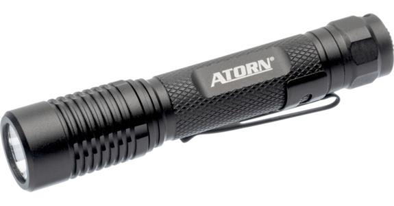 Kapesní svítilna LED ATORN 91 mm s bateriemi