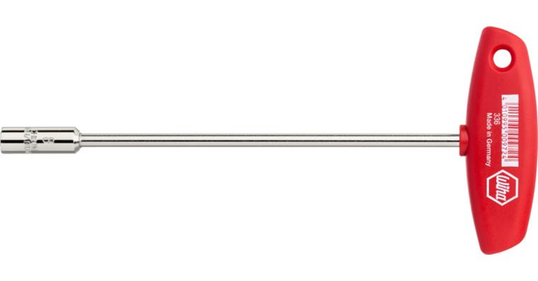1001611748 Šestihranný nástrčný klíč, 8 x 200 mm, T-rukojeť
