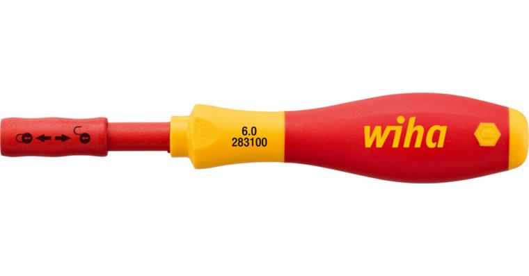 1052497201 Ruční držák VDE pro vyměnitelné bity 6 mm s držákem ClicFix