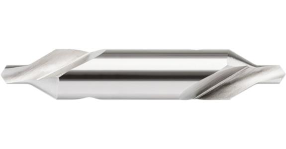 Středicí vrták ATORN HSS tvar A, levý, 2,5 x 6,3 x 45 mm