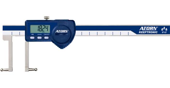 Sada elektronických posuvných měřítek ATORN, 200 mm, datový výstup multiCOM
