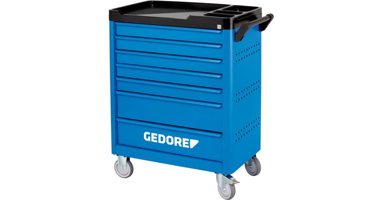 1001109639 Vozík na nástroje Workster SL-L se 7 zásuvkami DxŠxH 10450x785x510 mm