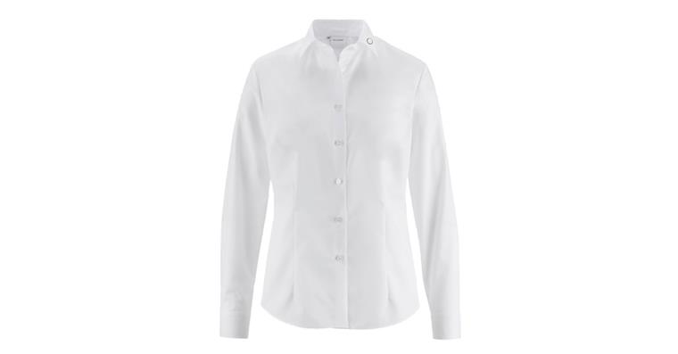 1000069213 Halenka Olymp Luxor modern fit, dlouhý rukáv, bílá, s logem Hommel Hercules, 38