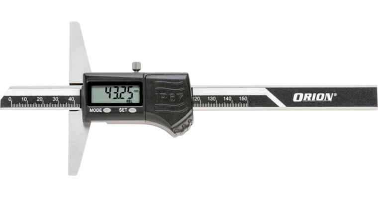 1095009462 Posuvné hloubkoměry, IP67, rozsah měření 150 mm, 0,01 mm, v pouzdru