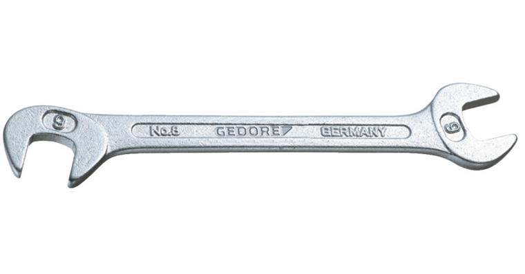1050135105 Double open-end wrench small 6 mm 6094390
