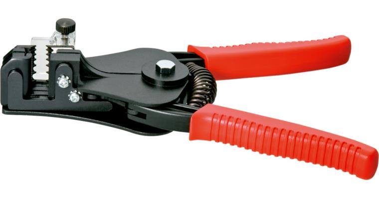 1062123201 Odizolovací kleště,s tvarovacími noži, 180 mm, s plastovou rukojetí