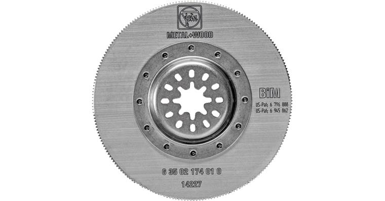 1091580210 Segmentový bimetalový pilový list, průměr 85 mm, upínání STARLOCK, 1 ks
