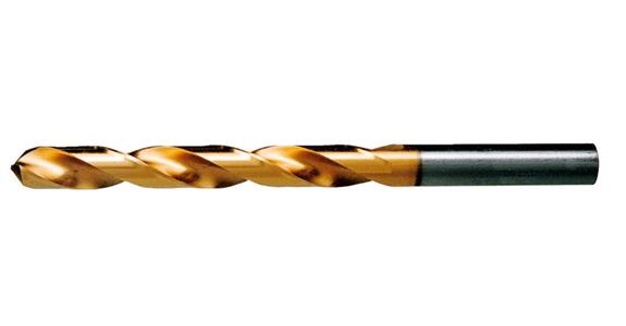 Short twist drill bit DIN 338 type N HSS/TiN ground 13.0 mm