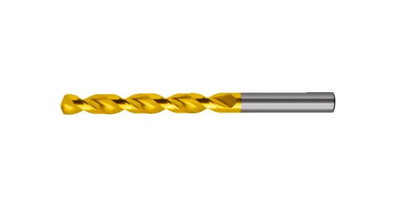 Krátký spirálový vrták DIN 338 typ FS HSS-E+TiN, 3,4 mm
