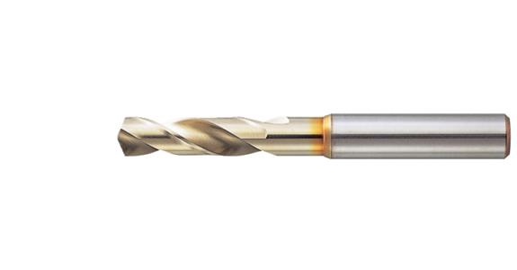 Twist drill bit HSS-PM SG-coated 135° tip angle 5xD dia. 14.0 mm