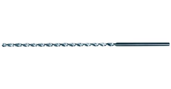 Extra-long twist drill bit DIN 1869 type FN HSS ground 3.5x210 mm