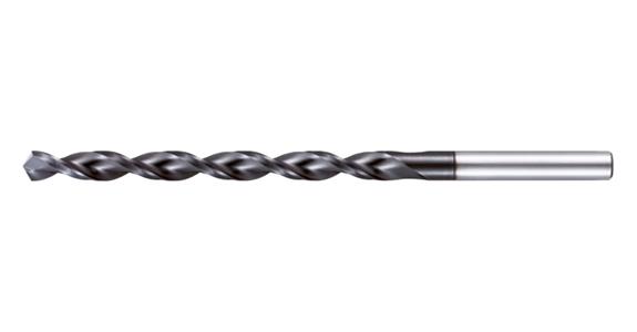 Twist drill bit HSS-E-Co8 AG-coated DIN 339 118° tip angle 10xD dia. 9.9 mm