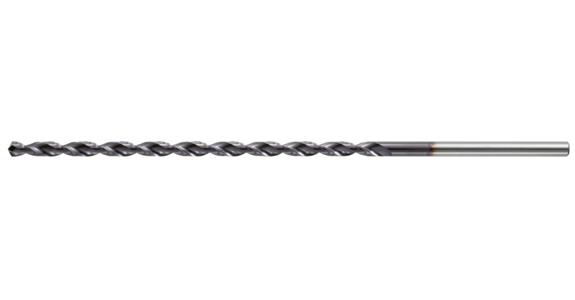Twist drill bit HSS-E-Co8 AG-coated DIN 1869-1 tip 118° 15xD dia. 2.2x90x135 mm