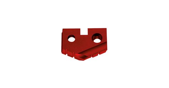 Multiplex indexable insert with chip breaker groove HSS-E-PM+Fire 18.25 mm