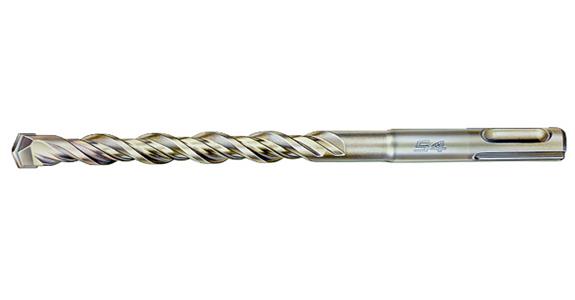 Hammer drill bit SDS-Plus four-flute carbide-tipped 7x165 mm