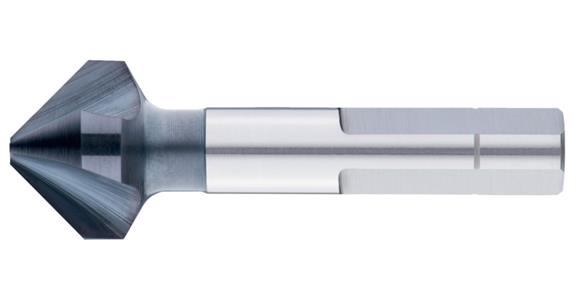 Prec. cntrsink dr. 90° HSS-E Alunit w/ 3 clamp surf., uneven pitch dia. 11.5 mm