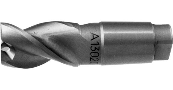 Piloted counterbore 180° 3-cutter HSS size A 1 dia. 15.0 mm