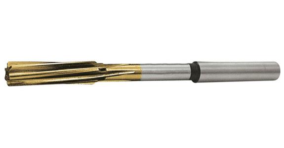 Machine reamer DIN 212 cyl. spiral-fluted HSS-E TiN 14 mm