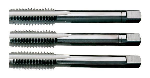 Left-cutting hand tap set 16 pieces DIN 352 HSS M3