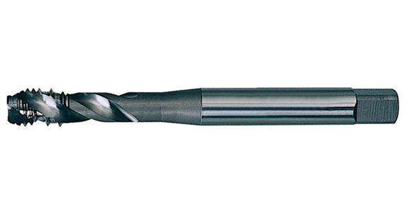 Závitník na slepé otvory M, DIN 371, 40°, tvar C, 2xD HSS-E, vysazené zuby, M6