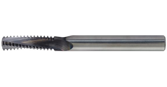 Solid carbide thread cutter pitch 2.5 M 18 l=42.5 mm with I.C