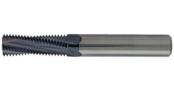 Solid carbide thread cutter G 1/8 inch pitch 28.0 mm I = 20.80 with I.C