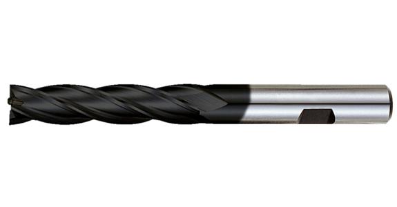Schaftfräser zyl. DIN 844 B Typ N lang 4 Schn. Z-Schnitt HSS-E/TiAlN 16,0 mm