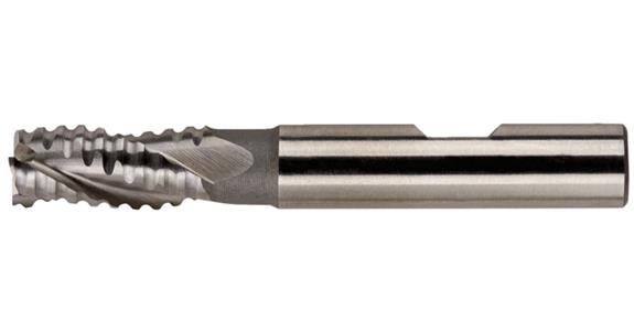 S-S finish. cutter cyl. DIN 844 B type NF short 3 cutt. edges c-cut HSS-E 14 mm