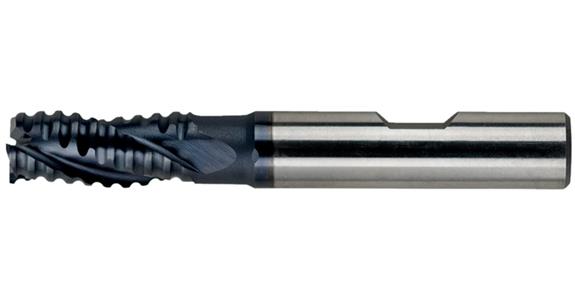 S-S keyway cutter cyl. DIN 844 B ty. NF shrt 3 cutt. edg Z-cut HSS-E/TiAlN 40mm