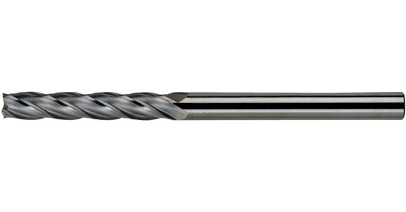 SC square end mill cyl./6535 HA extra long 4 cut. edges C-cut P20-K40 6 mm